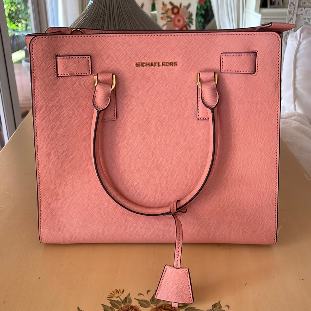 Michael Kors Pink “Dillon” Tote Handbag NWT